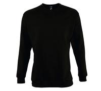 SOLS - "New Supreme" Sweatshirt für Herren/Damen Unisex (Schwarz) XS