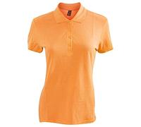 SOLS Passion - Polo-Shirt aus 100% Baumwolle mit kurzen Ärmeln - Damen (Orange) XL