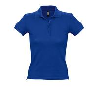SOLS - PEOPLE Kurzärmeliges Polo-Shirt - Damen (Königsblau) XL