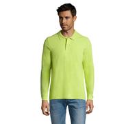SOLS - "Perfect" Poloshirt für Herren Langärmlig (Apfelgrün) L