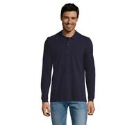 SOLS - "Perfect" Poloshirt für Herren Langärmlig (Dunkelblau) 2XL