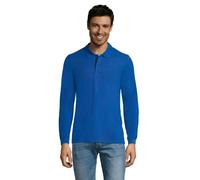 SOLS - "Perfect" Poloshirt für Herren Langärmlig (Königsblau) 2XL