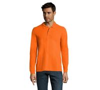 SOLS - "Perfect" Poloshirt für Herren Langärmlig (Orange) XL