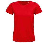 SOLS - "Pioneer" T-Shirt Baumwolle aus biologischem Anbau für Damen (Rot) 2XL
