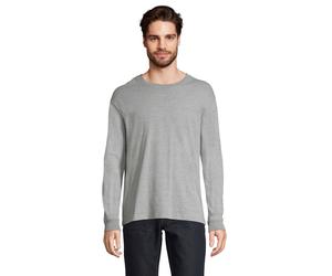 SOLS - "Pioneer" T-Shirt für Herren/Damen Unisex Langärmlig (Grau meliert) 3XL