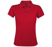SOLS - Polo-Shirt kurzarm PRIME - Damen (Rot) M