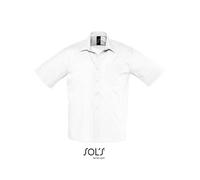 SOLS - Popeline-Shirt Bristol Short Sleeve White - Gr. - 4XL