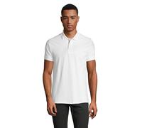 SOLS - "Portland" Poloshirt für Herren (Weiß/Grau) 2XL