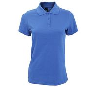 SOLS - Polo Short Sleeve PRIME - Damen (Königsblau) L