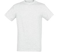 Sols Regent Herren T-Shirt, Kurzarm (2XL) (Aschgrau)