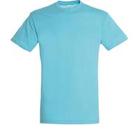 Sols Regent Herren T-Shirt, Kurzarm (3XL) (Wasserblau)