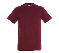 Sols Regent Herren T-Shirt, Kurzarm (M) (Tiefschwarz)