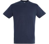Sols Regent Herren T-Shirt, Kurzarm (S) (Marineblau Dunkel)