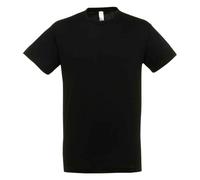 SOLS - "Regent" T-Shirt für Herren/Damen Unisex (Schwarz) 4XL