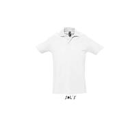 Sol's Polo Spring II Kurzarm Weiß Größe L