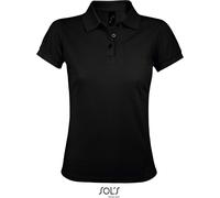 SOLS Schweres Damen Piqué Polo 00573 black XXL