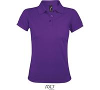 SOLS Schweres Damen Piqué Polo 00573 dark purple S