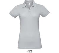 SOLS Schweres Damen Piqué Polo 00573 pure grey XL
