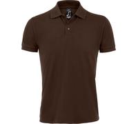 L527 SOL´S Herren Polo Shirt Prime Chocolate 4XL
