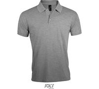 SOLS Schweres Herren Piqué Polo 00571 grey melange 5XL