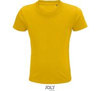 SOLS Schweres Kinder Bio T-Shirt 03578 gold 12 Jahre (142/152)
