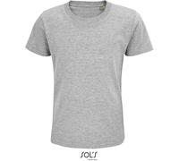 SOLS Schweres Kinder Bio T-Shirt 03578 grey melange 8 Jahre (118/128)