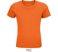 SOLS Schweres Kinder Bio T-Shirt 03578 orange 10 Jahre (130/140)