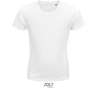 SOLS Schweres Kinder Bio T-Shirt 03578 white 6 Jahre (106/116)