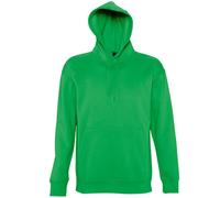 SOLS Slam Unisex-Kapuzen-Sweatshirt / Hoodie (Kelly Green) XS
