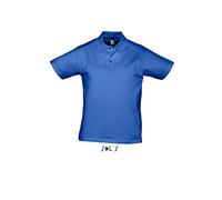 Sol's Herren Poloshirt Prescott Royal Blue Größe XL