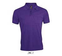 L527 SOL´S Herren Polo Shirt Prime Dark Purple 5XL