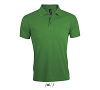 L527 SOL´S Herren Polo Shirt Prime Kelly Green 5XL