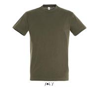 SOLS Regent T-Shirt 150 Grün Army XL