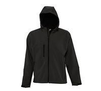 L848 SOL´S Softshell Kapuzenacke Replay Black XL