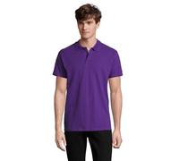 SOLS - "Spring II" Poloshirt für Herren (Dunkel-Lila) M