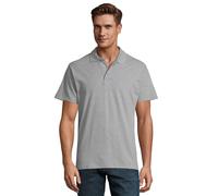 SOLS - "Spring II" Poloshirt für Herren, Meliert (Grau meliert) M