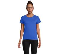 Sol's Damen T-Shirt Crusader L03581 – Bio-Baumwolle, Kurzarm, Rundhals – Royal Blue L