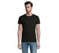 Sol's Herren T-Shirt Pioneer Kurzarm Tiefschwarz M