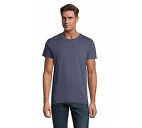 Sol's T-Shirt Pioneer Herren Kurzarm Denim XL