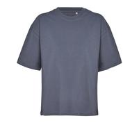 SOLS - T-Shirt für Damen, Baumwolle aus biologischem Anbau, Boxy Übergröße (Maus Grau) XS