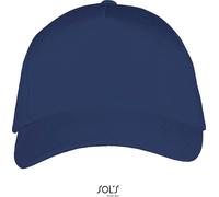 SOLS Unisex 5-Panel Sandwich Kappe Klassische Cap 00594 french navy one size