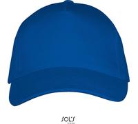 SOLS Unisex 5-Panel Sandwich Kappe Klassische Cap 00594 royal blue one size