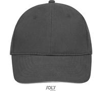 Sols Unisex Sol's Buffalo Mütze, dunkelgrau/hellgrau, Einheitsgröße