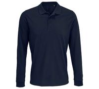 SOLS Unisex Adult Prime Pique Langarm-Poloshirt (French Navy) XS