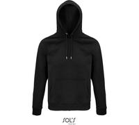 SOLS Unisex Bio Raglan Kapuzen Sweater Hoodie 03568 black XL