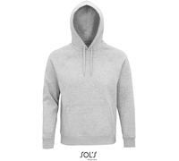 SOLS Unisex Bio Raglan Kapuzen Sweater Hoodie 03568 grey melange M