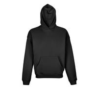 SOLS Unisex Erwachsene Connor Organic Oversized Hoodie (Schwarz) M