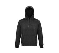 SOLS Unisex-Erwachsene Stellar Organic Hoodie (Charcoal Marl) S