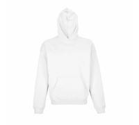 L03813 Sol´s Unisex Connor Kapuzenweatshirt Oversize-Schnitt White XL