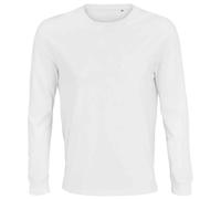 SOLS Unisex Pioneer Langarm-T-Shirt aus Bio-Baumwolle für Erwachsene (weiß) 2XL